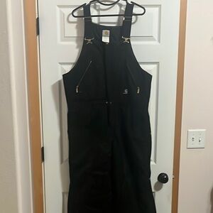 Carhartt Black Insulated Overalls